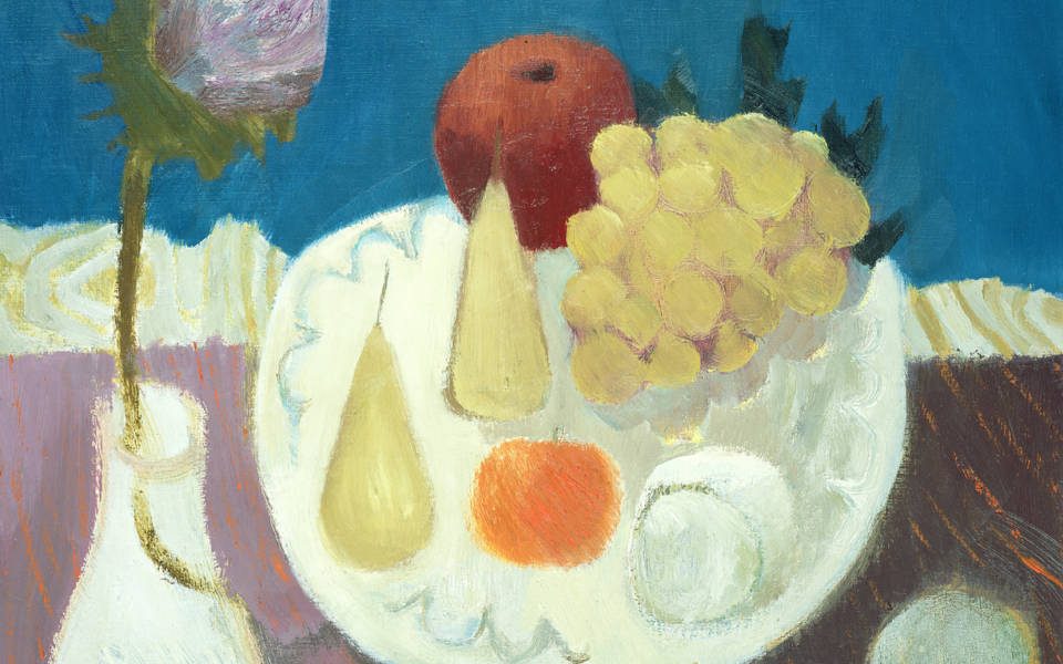 Mary Fedden, Still Life with Artichoke (1972) Pallant House Gallery, Chichester (Percy Brown Bequest, 1996) © The Estate of Mary Fedden