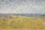 A beach on a sunny day, rendered in individual dots of colour.