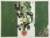 Lithograph by Graham Sutherland in green, black and white, in a Japanese style.
