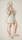 Pastel drawing by Hans Feibusch of a partly clothed woman in a white dress/