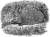 Black and white print of a hedgehog in the undergrowth