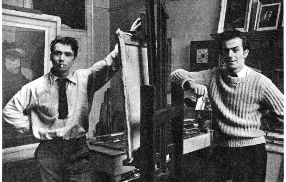 Robert Colquhoun and Robert MacBryde in their studio
